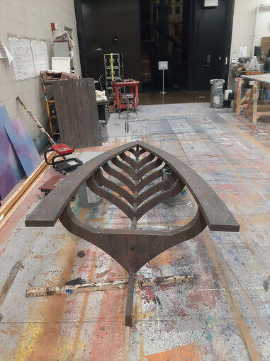 aged wood grain process