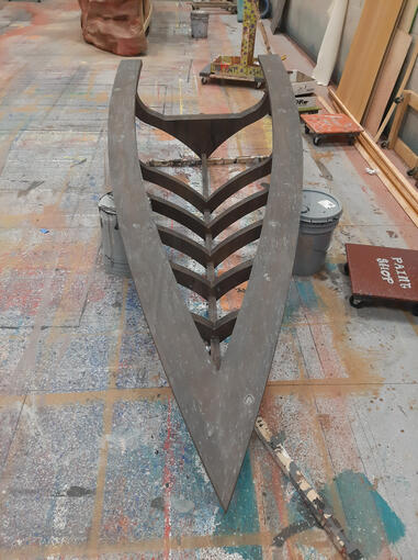 aged wood grain process