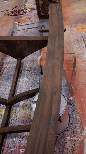 wood grain process