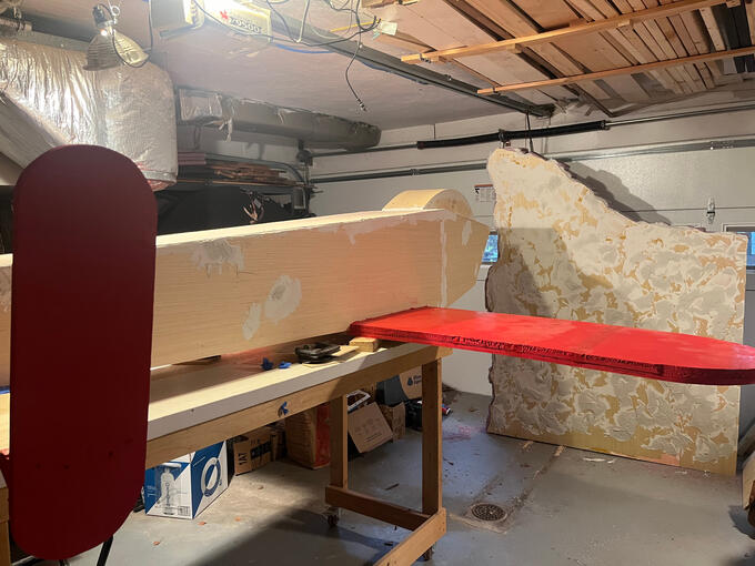toy plane process