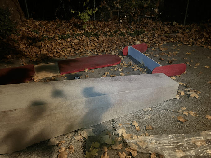toy plane process